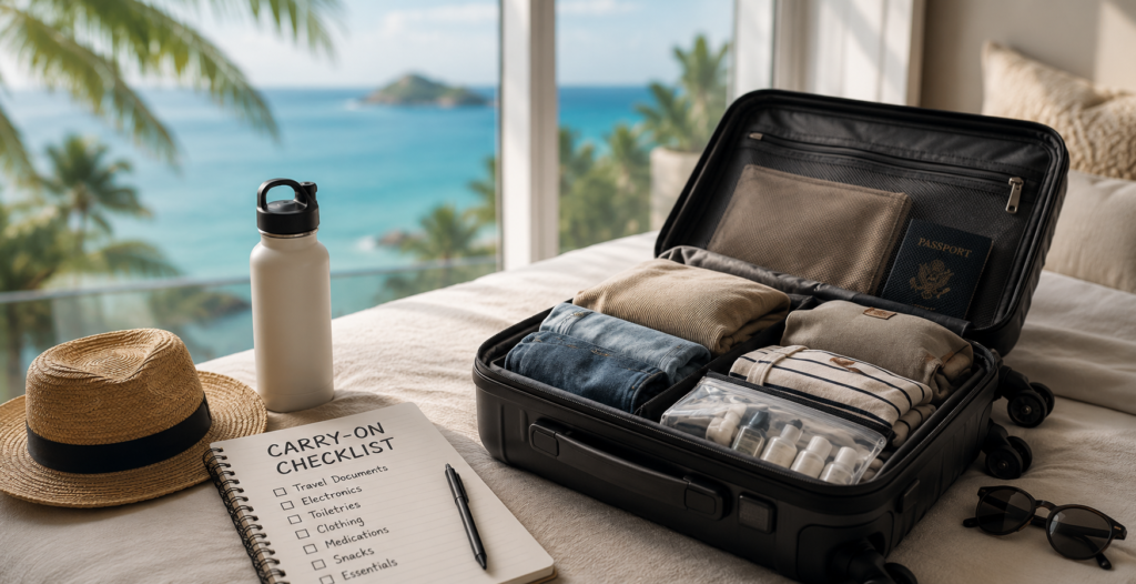 The ultimate carry-on packing checklist