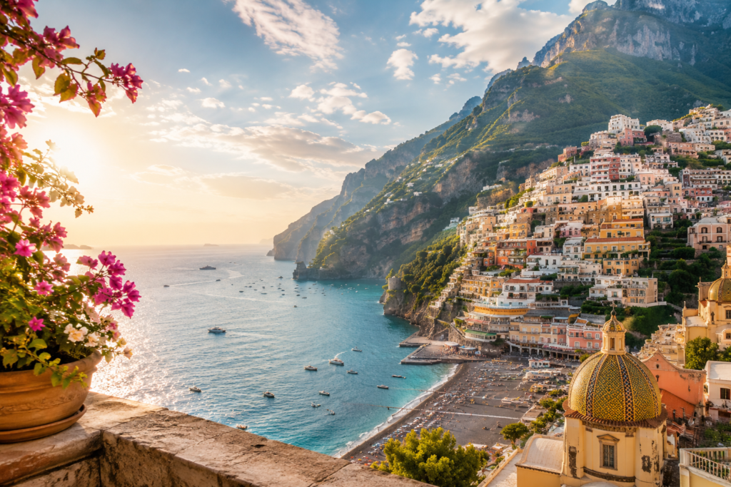 Could you generate a header for my blog post about "The Best Weekend Trips in Europe" but don't put any text in the image