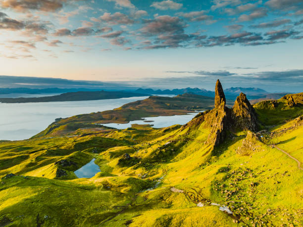 The beautiful Scottish Highlands.